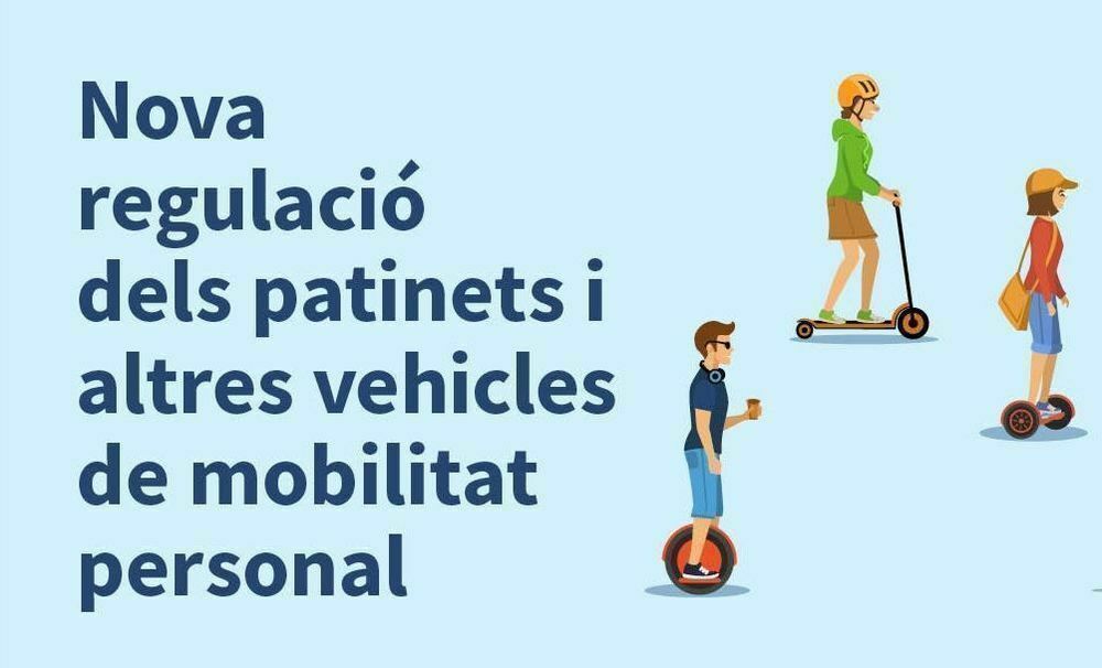 Nova regulació dels patinets i altres vehicles de mobilitat personal