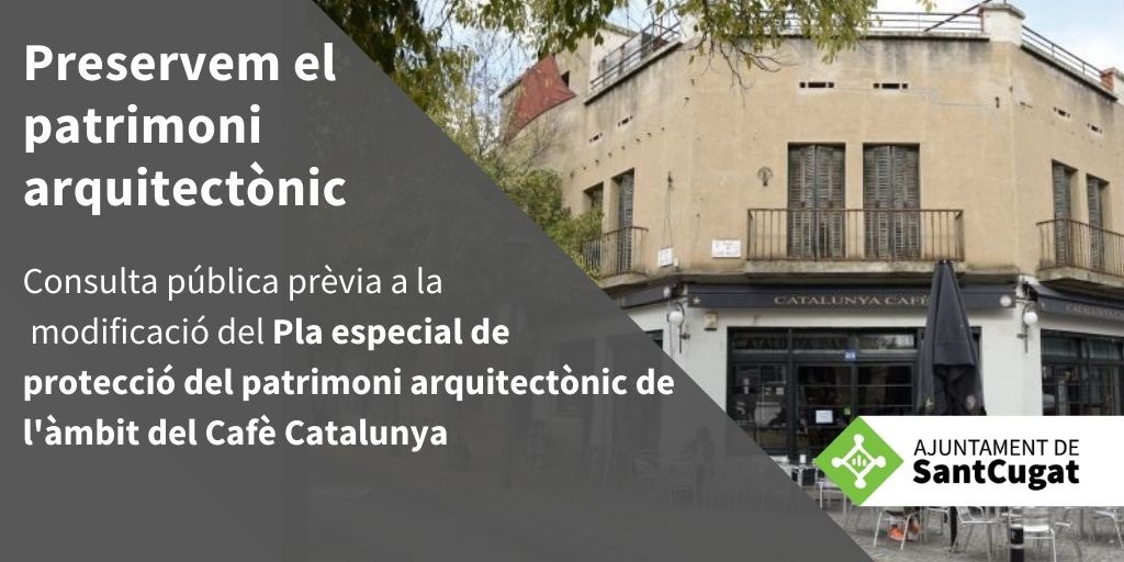 Modificació del Pla especial de protecció del patrimoni arquitectònic de l'àmbit del Cafè Catalunya 