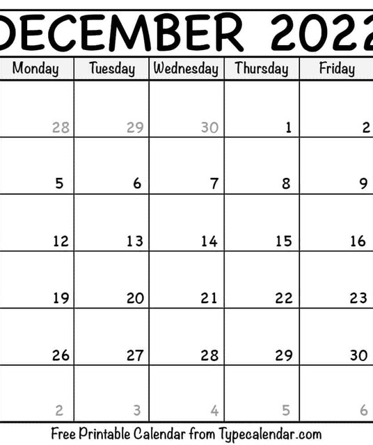 avatar Calendar December