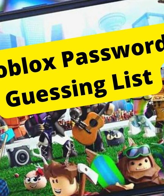 avatar Roblox Password Guessing List